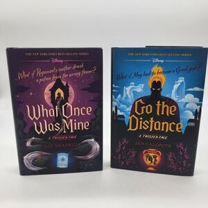 Disney A Twisted Tale Series 2 Book Bundle: What Once Was Mine & Go The Distance